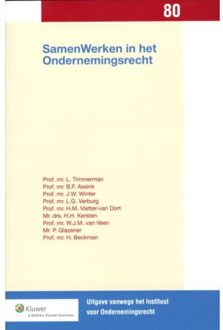 Wolters Kluwer Nederland B.V. SamenWerken in het ondernemingsrecht - Boek L. Timmerman (9013094589)