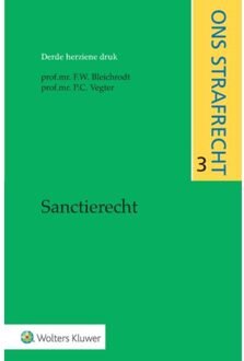 Wolters Kluwer Nederland B.V. Sanctierecht Derde Herziene Druk - F.W. Bleichrodt