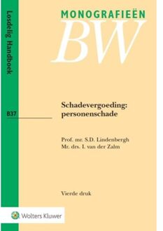 Wolters Kluwer Nederland B.V. Schadevergoeding: personenschade - Boek Siewert Lindenbergh (9013131700)