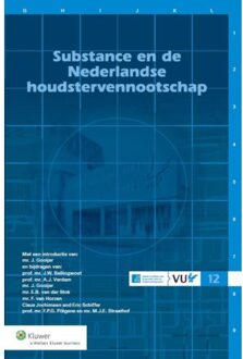 Wolters Kluwer Nederland B.V. Substance en de Nederlandse houdstervennootschap - Boek J. Gooijer (9013127592)