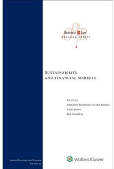 Wolters Kluwer Nederland B.V. Sustainability And Financial Markets