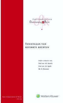Wolters Kluwer Nederland B.V. Tenietgaan van beperkte rechten - Boek Wolters Kluwer Nederland B.V. (9013143792)