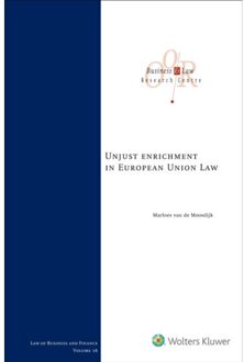 Wolters Kluwer Nederland B.V. Unjust Enrichment In European Union Law