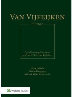 Wolters Kluwer Nederland B.V. Van Vijfeijkenbundel