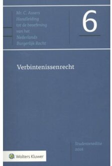 Wolters Kluwer Nederland B.V. Verbintenissenrecht - Boek Wolters Kluwer Nederland B.V. (9013135013)