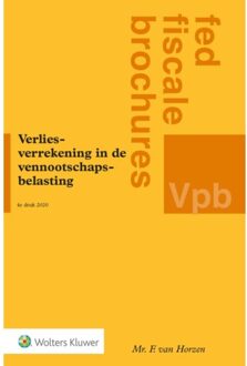 Wolters Kluwer Nederland B.V. Verliesverrekening In De Vennootschapsbelasting