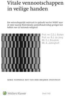 Wolters Kluwer Nederland B.V. Vitale vennootschappen in veilige handen - Boek C.D.J. Bulten (9013144500)