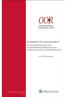 Wolters Kluwer Nederland B.V. Zekerheid En Faillissement - W.D.M. Rijnenberg