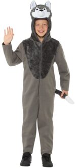 Wolven Onesie Kind - Maat S