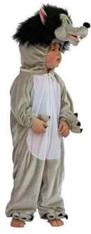 Wolvenpakje kind Zilver - Grijs