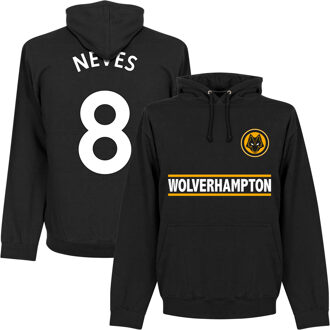Wolverhampton Wanderers Neves 8 Team Hoodie - Zwart - S