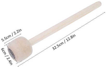 Wolvilt Drumstick Percussie Instrument Bas Accessoires