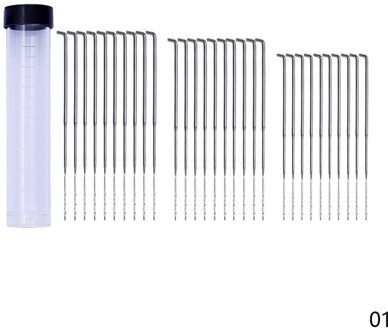 Wolvilt Handvat Viltnaalden Artesanato Wolvilt Pokdalig Naalden Set Diy Craft Vilt Gereedschap Met Houten Handvat Met Fles 30stk Needles