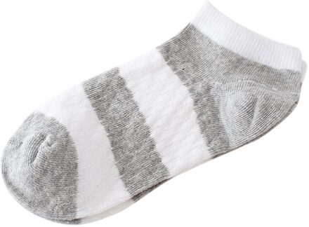 Womail Mode Zomer Leuke Vrouwen Sokken Casual Katoenen Loafer Mesh Antislip Onzichtbare Low Cut No Show Vrouwen sokken Slipper grijs