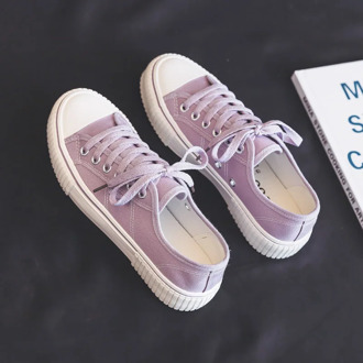 Woman Shoes 2020 Summer New Fashion Women Canvas Shoes Casual Flats Solid Canvas Classic Breathable Women Simple Shoes Sneakers