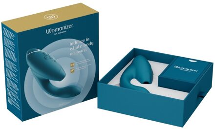 Womanizer Duo 2 - Geavanceerd Speeltje Met Dubbele Sensatie Green - groen