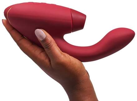 Womanizer Duo 2 - Geavanceerd Speeltje Met Dubbele Sensatie Red - rood