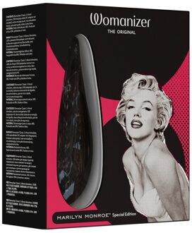 Womanizer Marilyn Monroe Special Edition Classic 2 - 4 Kleuren Black marble - zwart marmer gevlamd