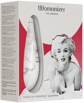 Womanizer Marilyn Monroe Special Edition Classic 2 - 4 Kleuren White marble - wit marmer gevlamd