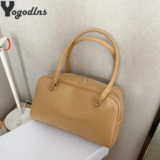 Women Bag Luxury Brand Handbags Female Bags Designer PU Leather Tote Bag Ladies Autumn Boston Shoulder Bags Fashion Sac a main