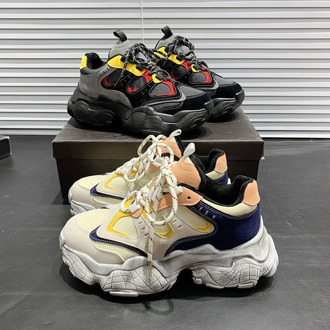 Women Chunky Sneakers 2020 Winter Luxury Designers Fashion Platform Plush Casual Shoes Keep Warm Woman Old Dad Shoes Ladies 5cm