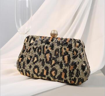 Women Evening Bags Tassel Ladies Clutch Purse Shoulder Chain Wedding Party Handbags Bags goud