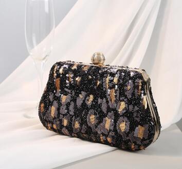 Women Evening Bags Tassel Ladies Clutch Purse Shoulder Chain Wedding Party Handbags Bags zilver goud