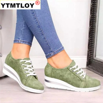 Women Flats Shoes Female Autumn Hollow Breathable Mesh Casual Shoes for Ladies Slip on Flats Loafers Shoes Beach Sneakers