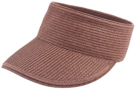 Women Foldable Straw Sun Hat Wide Brim Roll Up Fishing Visors Camping Outdoor Sports Summer UV Protection Lightweight koffie