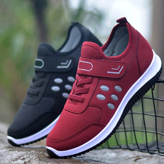 Women Mesh Buckle Vulcanized Shoes Woman Warm Sneakers Mom Slip on Flat Shoes Female Solid Fashion Casual Platform Ladies Shoe