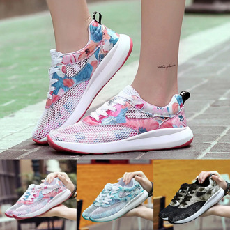 Women Mesh Solid Non-Slip Pumps Shoe Sneakers Casual Shoes Student Running Shoes Comfortable Outdoor Sneaker Zapatillas Mujer