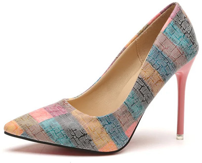 Women pumps party wedding shoes super high heel pointed toe zapatos mujer chaussure femme talon brand ladies shoes 2018