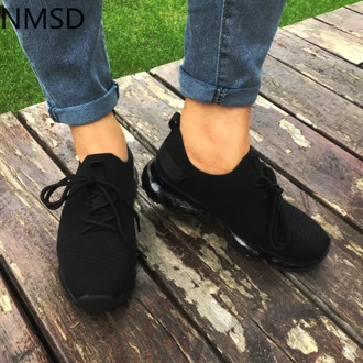 Women Running Shoes Solid Autumn Breathable Mesh Women Platform Vulcanized Shoes Plus Size Ladies Walking Shoes Women Sneakers