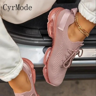 Women Running Shoes Solid Autumn Breathable Mesh Women Platform Vulcanized Shoes Plus Size Ladies Walking Shoes Women Sneakers
