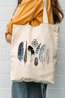 Women's Canvas Tote Bags Korean Students Shoulder Cotton Cloth Shopping Bag Eco Foldable Shopper Bag Female Handbag for Girls