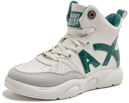 Women's casual shoes Outdoor High Top Women Sneakers Breathable Trend vulcanized shoes Non-slip Thick bottom Women Fashion Shoes