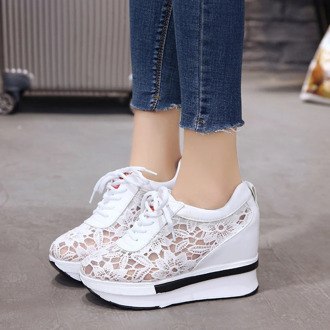 Women's shoes women sneakers women shoes platform sneakers casual shoes women wedges platform shoes mesh breathable basket femme