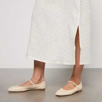 Women's Sleeper Garden Linnen Jurk in Off-White Gebroken wit