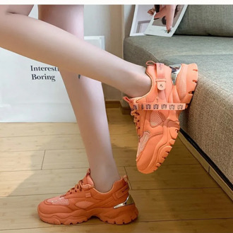 Women's Sports Shoes Women Sneakers Fashion Platforms Autumn Breathable Casual All-match Comfortable Low Shoes for Women