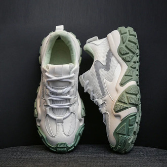 Women's vulcanized shoes spring and autumn high-heeled lace-up shoes female Flat strap waterproof platform low heel flat heel