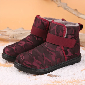 Women's vulcanized shoes Winter snow boots women velvet keep warm high top shoes Outdoor couple shoes