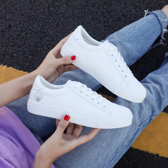 Women Shoes 2020 Ladies Sneakers Fashion Fall Casual Vulcanized Running White Shoes Rubber Sole Flat Autumn Footwear Autumn