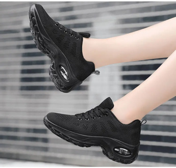 Women shoes 2020 new fashion solid color women sneakers lace-up mesh breathable casual shoes woman sneakers tenis feminino