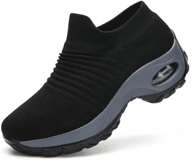 Women Shoes Chunky Sneakers Women White Shoes Breathable Casual Vulcanized Shoes Slip On Platform Sneakers Basket Femme Size 42