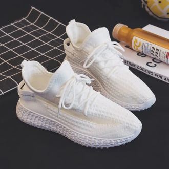 Women Sneakers 2020 Summer Fashion Casual White Running Zapatillas Shoes Air Cushion Mesh Flat Tenis Basket Femme Chaussure 40