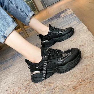 Women Sneakers Brand Breathble Fashion Shoes For Women 2020 SummerNew Outdoor Thick bottom Trend Women Vulcanized Shoes