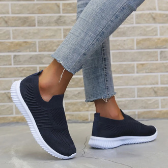 Women Sneakers, Breathable Mesh Women Flat Shoes, Plus Size Sneakers, Women Shoes, Loafers Zapatillas Mujer Casual Shoes
