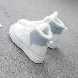 Women Sneakers Fashion Women Casual Shoes 2020 Flats Platform Women shoes Comfortable Warm Winter Shoes Vulcanized White Shoes