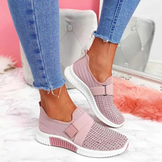 Women Sneakers Outdoor Lightweight Ladies Casual Sport Shoes Slip On Comfortable Running Walking Shoes Mother Shoes Size 35-43