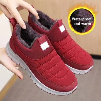 Women Snow Boots Winter Warm Shoes Ladies Casual Fur Non Slip Sneakers New Casual Fashion Footwear Waterproof Flats Shoes